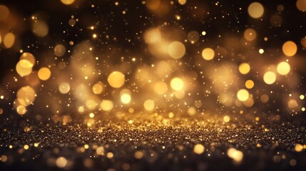 Luxurious gold glitter background for celebrations and events