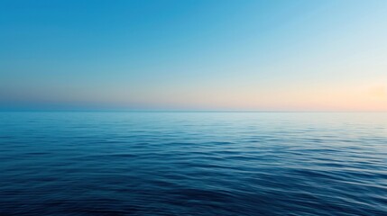 Fototapeta premium Tranquil Ocean Horizon