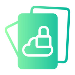 document gradient icon