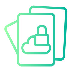 document gradient icon