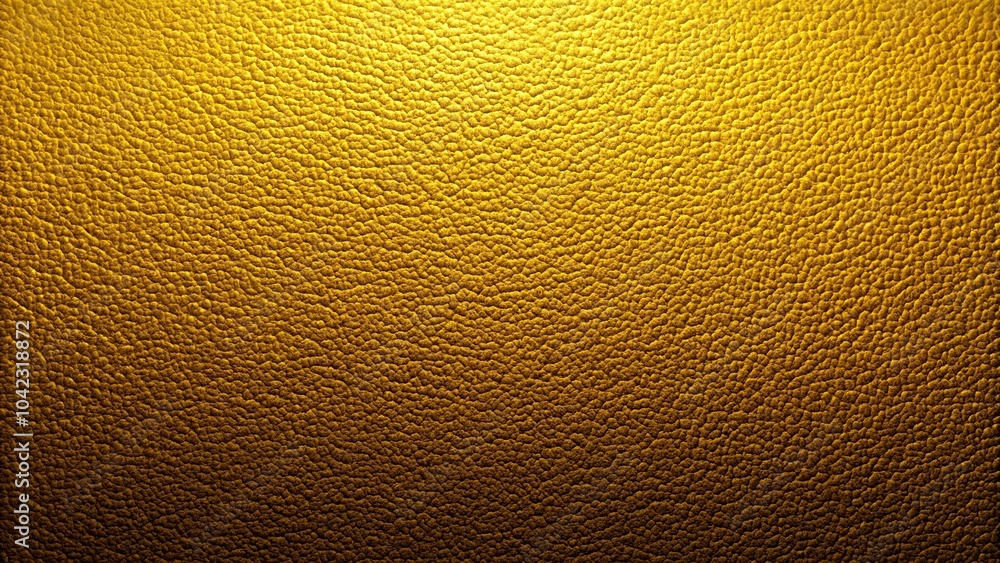Poster dark yellow color gradient abstract background with grain texture, low angle view