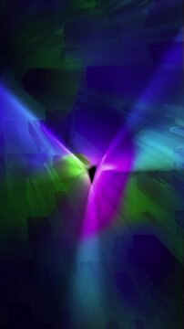 fondo vertical luces rotando azul violeta verde