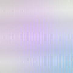 Iridescent ribbed glass texture background. Vector illustration.
