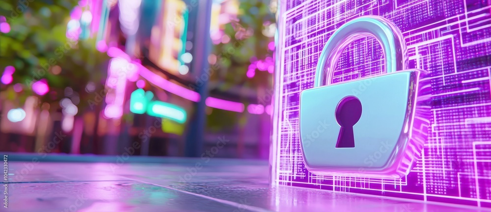 Poster for secure access to user information on the internet, encryption is used to protect information and