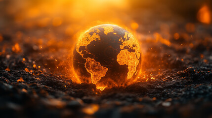 earth in the night