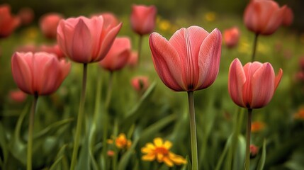 Beautiful Flowers in Bloom with Vibrant Colors