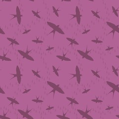 Ethnic animals seamless birds pattern for wrapping paper and fabric