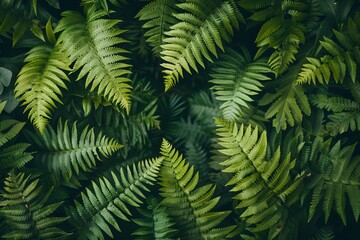 A close up of a bunch of green leaves