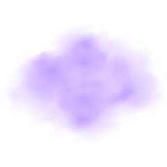 Illustration of a sky with warm orange and pink hues, scattered clouds lit by the setting sun. © gala