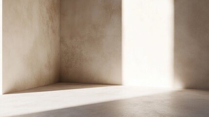 A simple yet elegant corner border with soft gradients and light textures