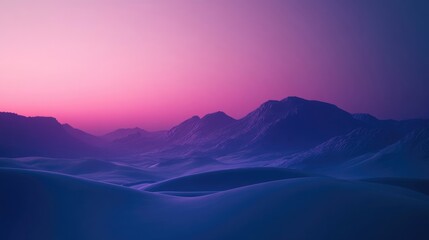 A smooth gradient transition from deep blue to soft lavender tones