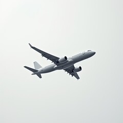 Fototapeta premium airplane isolated on white background