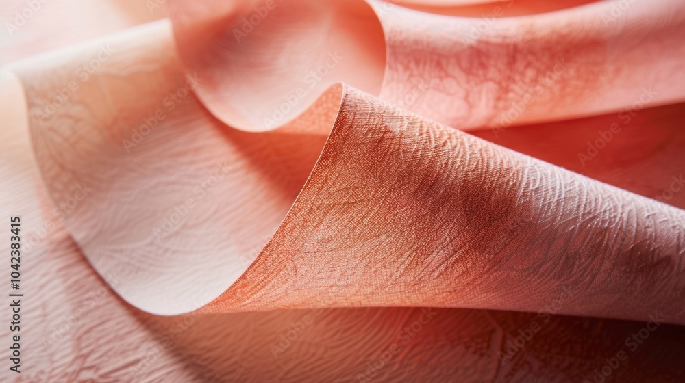 Aufkleber warm and inviting this design features a sunset gradient in soft muted tones of burnt orange and dus