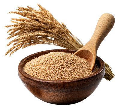 PNG Real millets grains ingredients wooden.