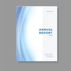 annual report template cover design