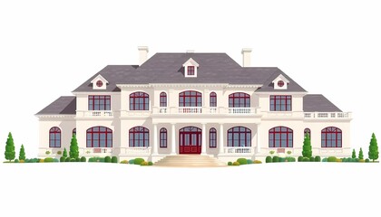 Mansion Illustration