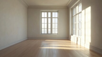 Fototapeta premium Elegant Sunlit Room