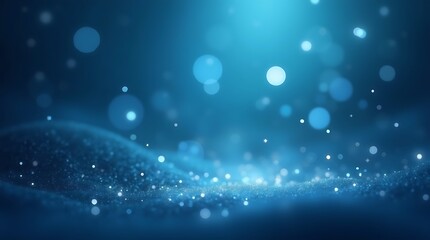 Naklejka premium Soft and Blurry Blue Background Creating a Tranquil Atmosphere, Ideal for Artistic Designs and Abstract Visuals