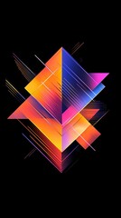 Abstract background geometry shape