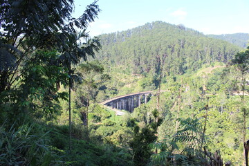 bridge in the mountains