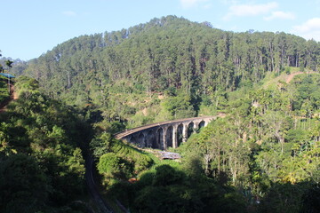 bridge in the mountains