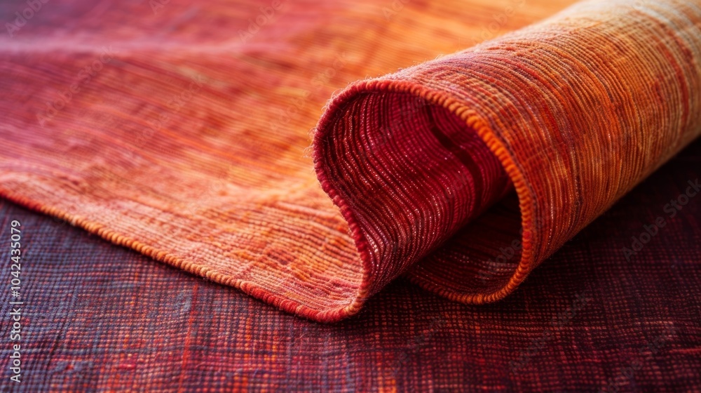 Poster a striking gradient of fiery orange and deep burgundy paired with a textured surface that resembles 