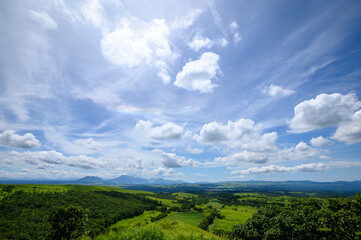 Obraz premium 阿蘇の夏空