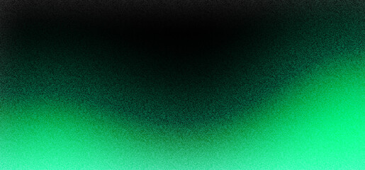 Green black gradient background with noise texture
