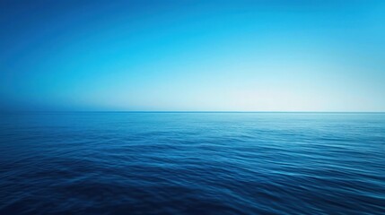 Obraz premium Tranquil Blue Ocean