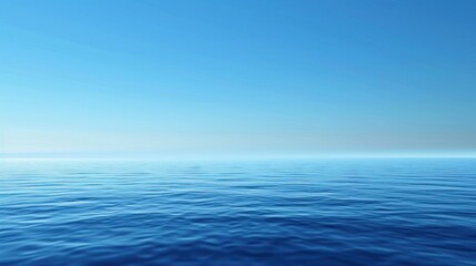 Obraz premium Tranquil Ocean Horizon