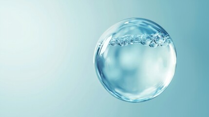 Radiant Glass Sphere Background for Luminous Visuals