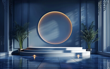 Background of traditional China element e-commerce product display platform