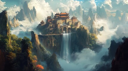 Majestic Mountaintop Palace