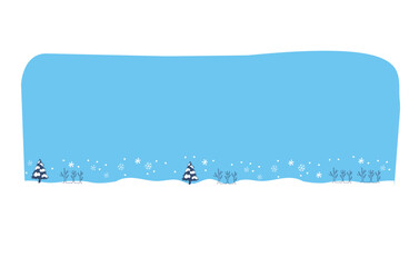 雪が降っている風景