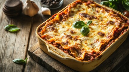 Lasagna -  Delicious Italian Cuisine