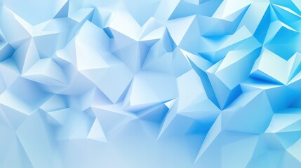 Obraz premium Abstract Blue Polygonal Background