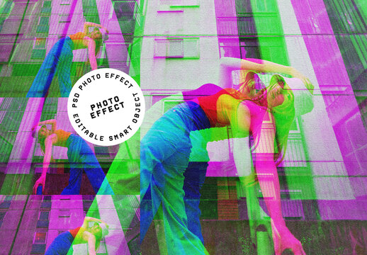 Glitching Photo Effect