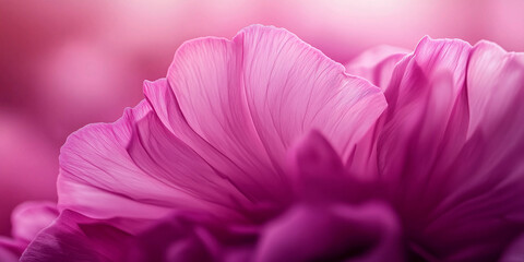 Macro close-up of a purple flower petal