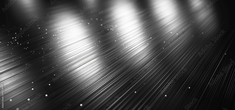 Aufkleber grey black white elegant gradient background smooth grainy texture minimalist cool gray website head