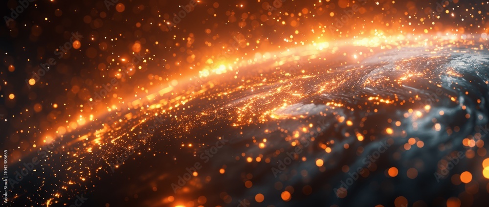 Poster dynamic earth network with emphasis on america for ai global connectivity telecom cyber data transfe