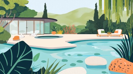 Tranquil Wellness Retreat: Embracing Nature for Health and Mindfulness