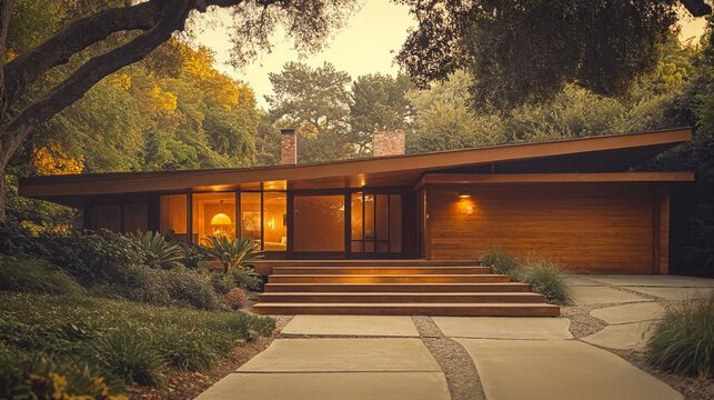 Luxury Mid-Century Home Palo Alto California