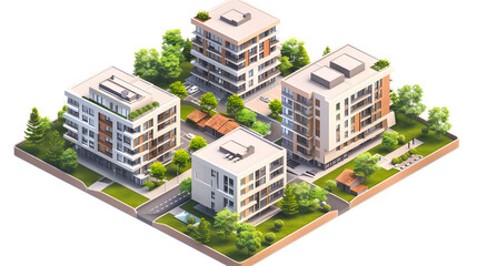 Condominiums Condos design 3D