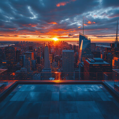Impressive Skyscraper Rooftops: Panoramic Urban Views from Above