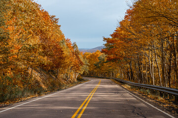 Beautiful Cape Breton Island and National Park in Nova Scotia, Canada