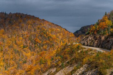 Beautiful Cape Breton Island and National Park in Nova Scotia, Canada