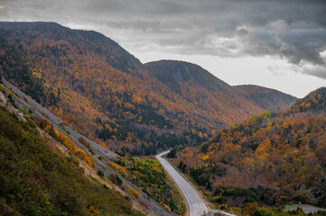 Beautiful Cape Breton Island and National Park in Nova Scotia, Canada