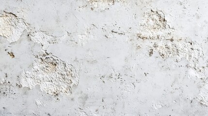 Obraz premium Textured White Wall with Distressed Surface Details