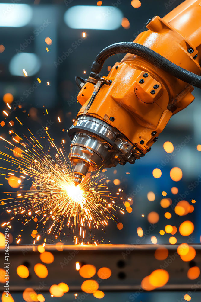 Aufkleber advanced robotic welding technology transforming manufacturing processes with precision and efficien