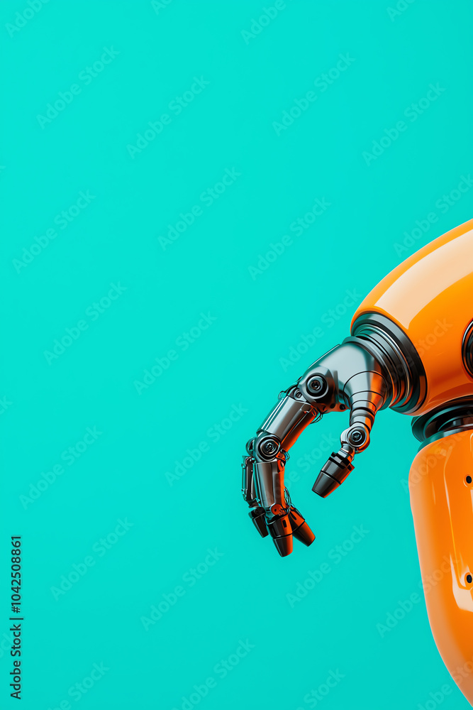 Poster exploring the intricacies of robotic hands a dive into modern technology and innovation